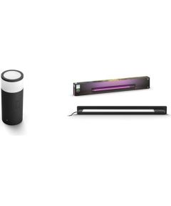 Philips HUE white & color Ambiance Appear wall light, LED light (black)