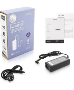 notebook charger mitsu 20v 2a (5.5x2.5) - msi, medion, lenovo, itd