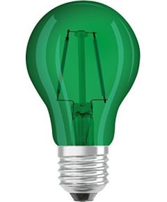 OSRAM LED STAR CLA15 DécorGreen E27 - non-dim 2W / 827 E27 136LM BLI1