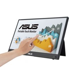 ASUS ZenScreen MB16AHT 39.6 cm (15.6") 1920x1080 pixels Full HD Touchscreen Black LED / LCD мониторы