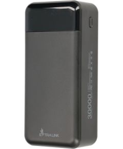 Extralink EX.19522 power bank Lithium Polymer (LiPo) 30000 mAh Black