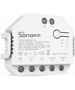 Smart Wi-Fi switch WiFi Sonoff Dual R3 Lite