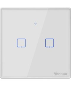 Smart Switch WiFi + RF 433 Sonoff T2 EU TX (2-channel)