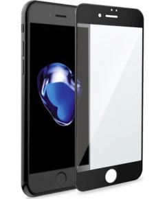 Fusion Full Glue 5D Tempered Glass Aizsargstikls Pilnam Ekrānam Apple iPhone 7 Plus | 8 Plus Melns