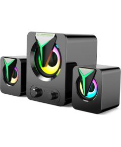 Esperanza EGS107 Speakers 2.1 USB LED 5 W Black