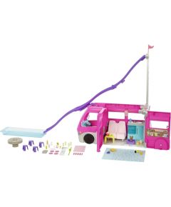 Mattel Barbie Super Adventure Camper с аксессуарами игрушечный автомобиль