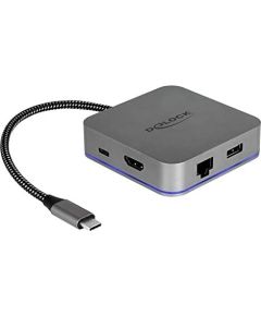 DeLOCK USB-C docking station 4K w. LED - HDMI / Hub / PD 3.0