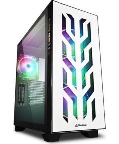 Sharkoon ELITE SHARK CA300T, big tower case (white, 2x tempered glass)