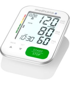 Medisana Connect Blood Pressure Monitor BU 570 Memory function, Number of users 2 user(s), Memory capacity 	120 memory slots, Upper Arm, White