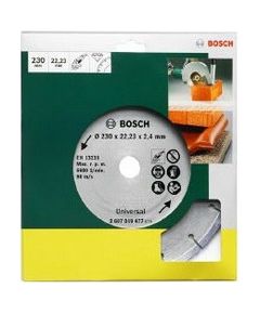 Dimanta griešanas disks Bosch BEST FOR UNIVERSAL; 230mm