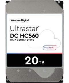 Western Digital HDD Server WD/HGST ULTRASTAR DC HC560 (3.5’’, 20TB, 512MB, 7200 RPM, SATA 6Gb/s, 512E SE NP3), SKU: 0F38785