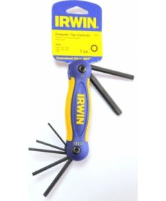 Seškanšu atslēgu komplekts Irwin; 2-8 mm; 7 gab.