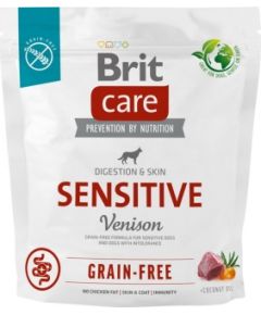 Dry food for dogs with food intolerances BRIT Care Dog Grain-Free Sensitive Venison 1kg
