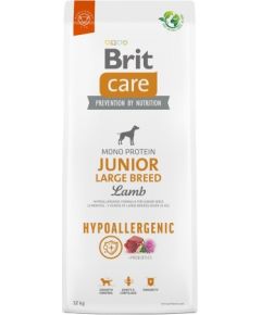 BRIT Care Hypoallergenic Junior Large Breed Lamb - dry dog food - 12 kg