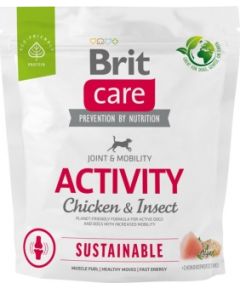 BRIT Care Dog Sustainable Activity Chicken & Insect  - dry dog food - 1 kg