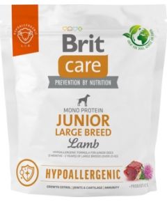 BRIT Care Hypoallergenic Junior Large Breed Lamb - dry dog food - 1 kg