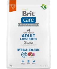 BRIT Care Hypoallergenic Adult Large Breed Lamb - dry dog food - 3 kg