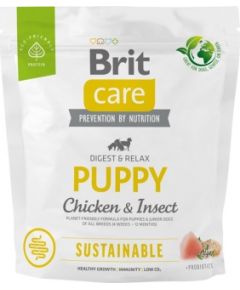 BRIT Care Dog Sustainable Puppy Chicken & Insect  - dry dog food - 1 kg