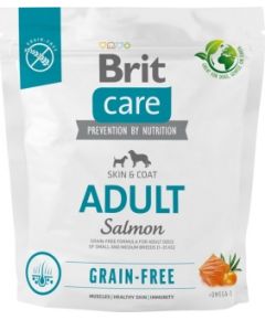BRIT Care Dog Grain-free Adult Small & Medium Salmon  - dry dog food - 1 kg