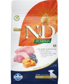 FARMINA N&D Pumpkin Dog Lamb&Blueberry Puppy Mini - dry dog food - 800 g