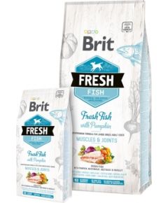 Brit Fresh Fish with Pumpkin Adult Large Muscles & Joints 12 kg