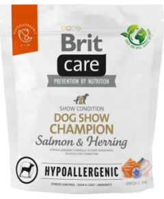 BRIT Care Hypoallergenic Adult Dog Show Champion Salmon & Herring - dry dog food - 1 kg