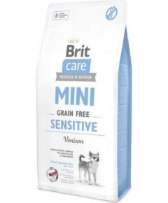 BRIT Care Mini Sensitive Venison - dry dog food - 7 kg