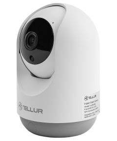 Tellur Smart WiFi Indoor Camera 3MP, UltraHD, Autotracking, PTZ white
