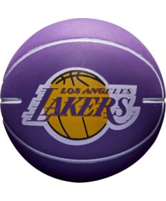 Wilson NBA Dribbler Los Angeles Lakers Mini Ball WTB1100PDQLAL basketball (One size)