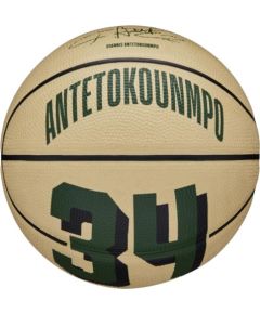 Basketball ball Wilson NBA Player Icon Giannis Antetokounmpo Mini Ball WZ4007501XB (3)