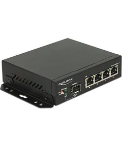 DeLOCK Switch Gigabit 4 Port + 1 SFP