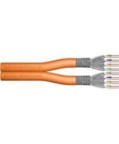 Digitus Professional Cat7 S/FTP installation cable duplex, Dca (orange, 500 meter drum)