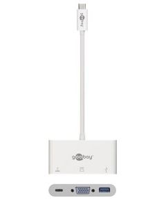 Goobay USB-C Multiport Adapter VGA - 62100 Aдаптеры