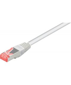 goobay Network cable CAT6 SSTP RJ45 white 15,0m