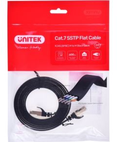 UNITEK ETHERNET CABLE RJ45 FLAT, CAT.7, 2M