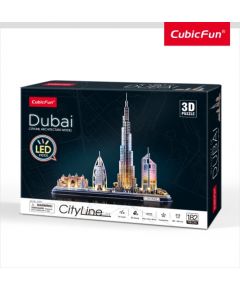 Cubic Fun CUBICFUN City Line 3d BL puzle Dubaija