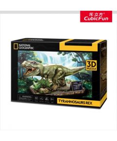 CUBIC FUN National Geographic 3D-пазл Тираннозавр рекс