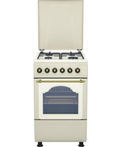 Gas stove with electric oven Schlosser FS5406MAZCR