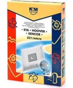K&M Одноразовые мешки для пылесосов SENCOR / ETA / HOOVER (4шт)