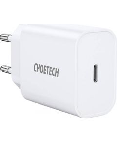 Choetech Q5004 EU USB-C mains charger, 20W (white)