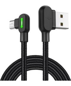 Mcdodo CA-5280 LED USB to Micro USB Cable, 0.5m (Black)