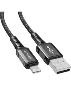 Cable USB to Lightning Acefast C1-02, 1.2m (czarny)