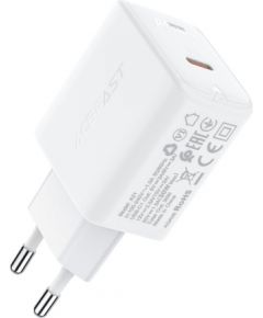 Wall Charger Acefast A21 30W GaN USB-C (white)