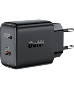 Wall Charger Acefast A21 30W GaN USB-C (black) Зарядные устройства