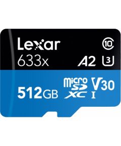 Lexar Карта памяти 512GB microSDXC