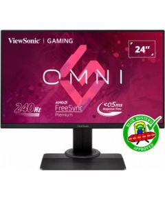 ViewSonic XG2431 24”  Gaming Monitor 24" 1920 x 1080 240Hz Frameless® Fast IPS, 0.5ms MPRT, Blur Busters Approved 2.0 Certified, FreeSync Premium, 2 x HDMI, DisplayPort, speakers, HDR400, full ergonomic stand / XG2431