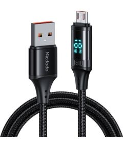 Mcdodo CA-1070 USB to Micro USB cable, 3A, 1.2m (black)