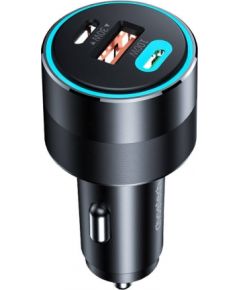 Choetech TC0011 car charger 130W 2x USB C 1x USB A (black)