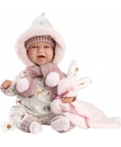Llorens Кукла младенец Мими 42 см (одеяло, плачет, говорит, с соской, мягкое тело) Испания LL74030