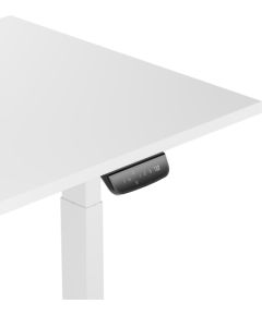 Height Adjustable Table Up Up Thor White, Table top L White
